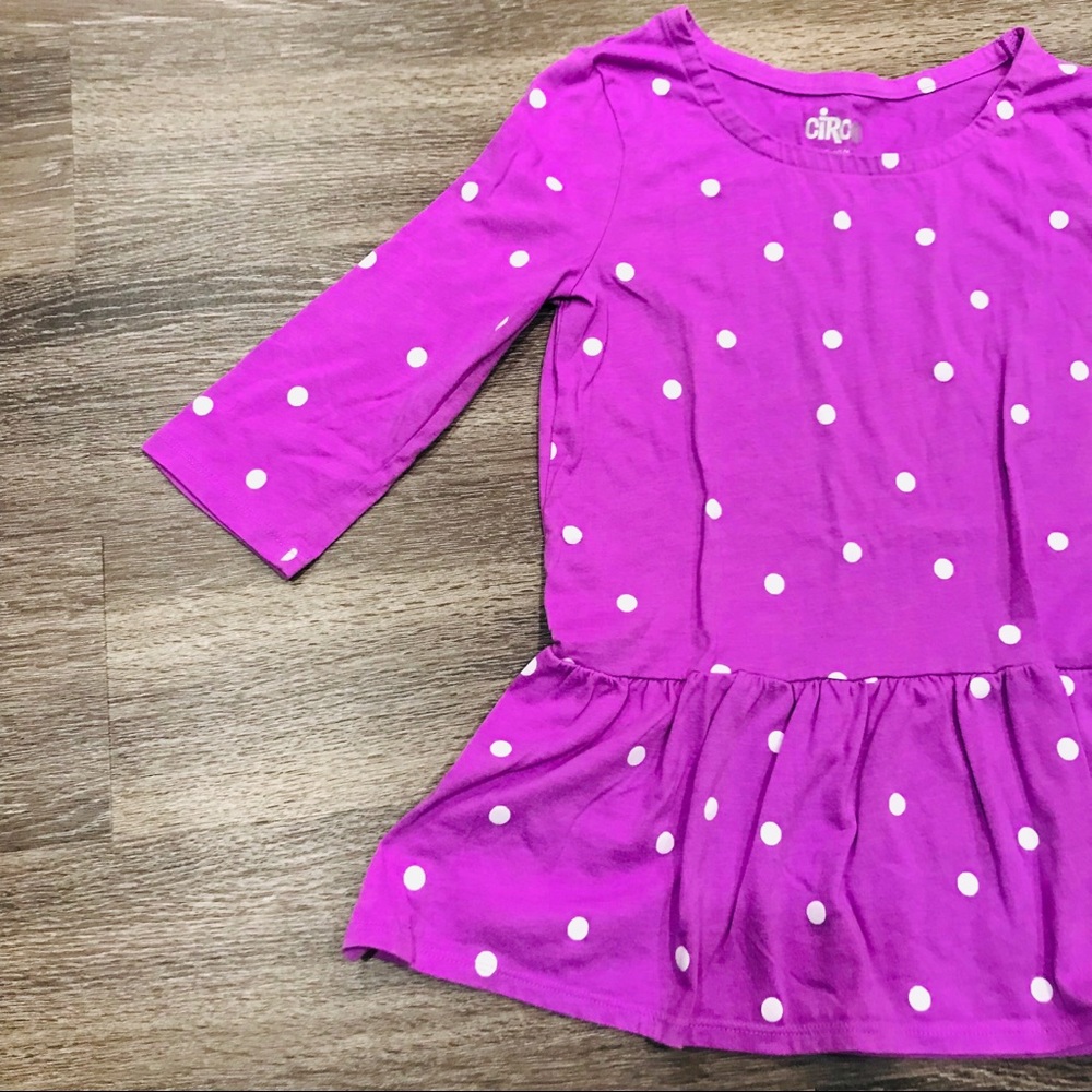 Peplum 3/4 Sleeve
